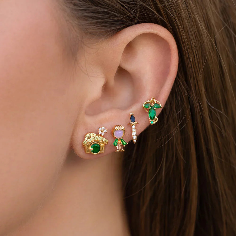 Lord of the Rings Frodo Baggins Mismatched Earring Set