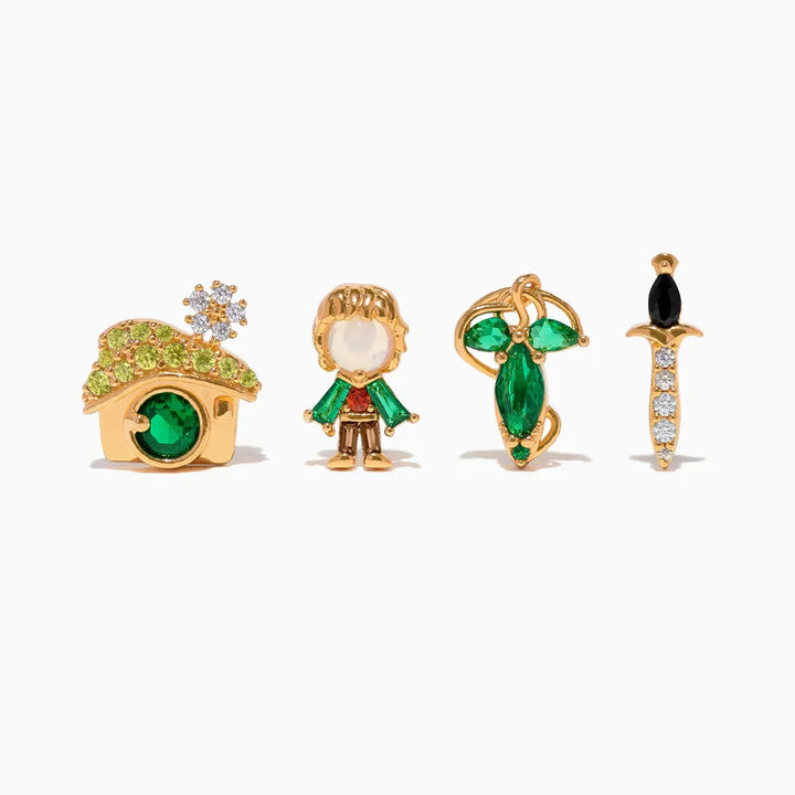 Lord of the Rings Frodo Baggins Mismatched Earring Set
