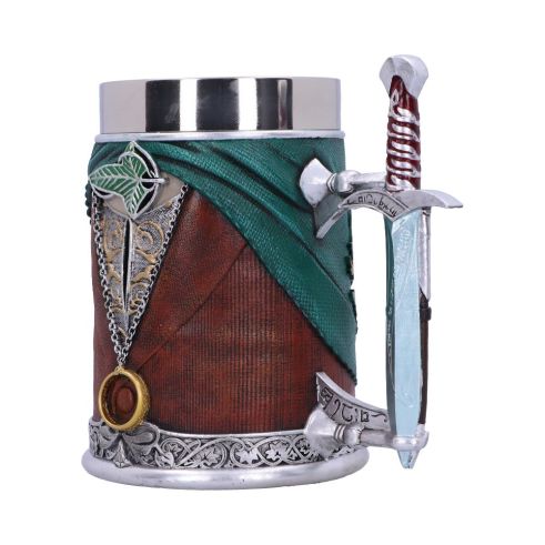 Lord of the Rings Frodo Baggins Sculpted Stainless Steel Tankard