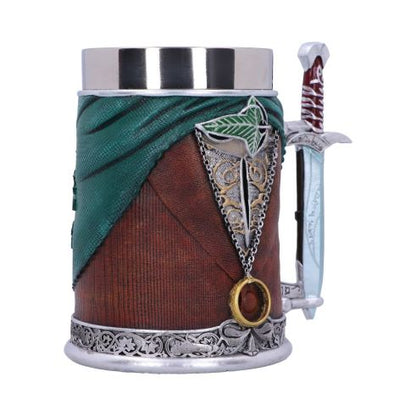Lord of the Rings Frodo Baggins Sculpted Stainless Steel Tankard