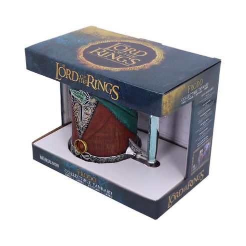 Lord of the Rings Frodo Baggins Sculpted Stainless Steel Tankard