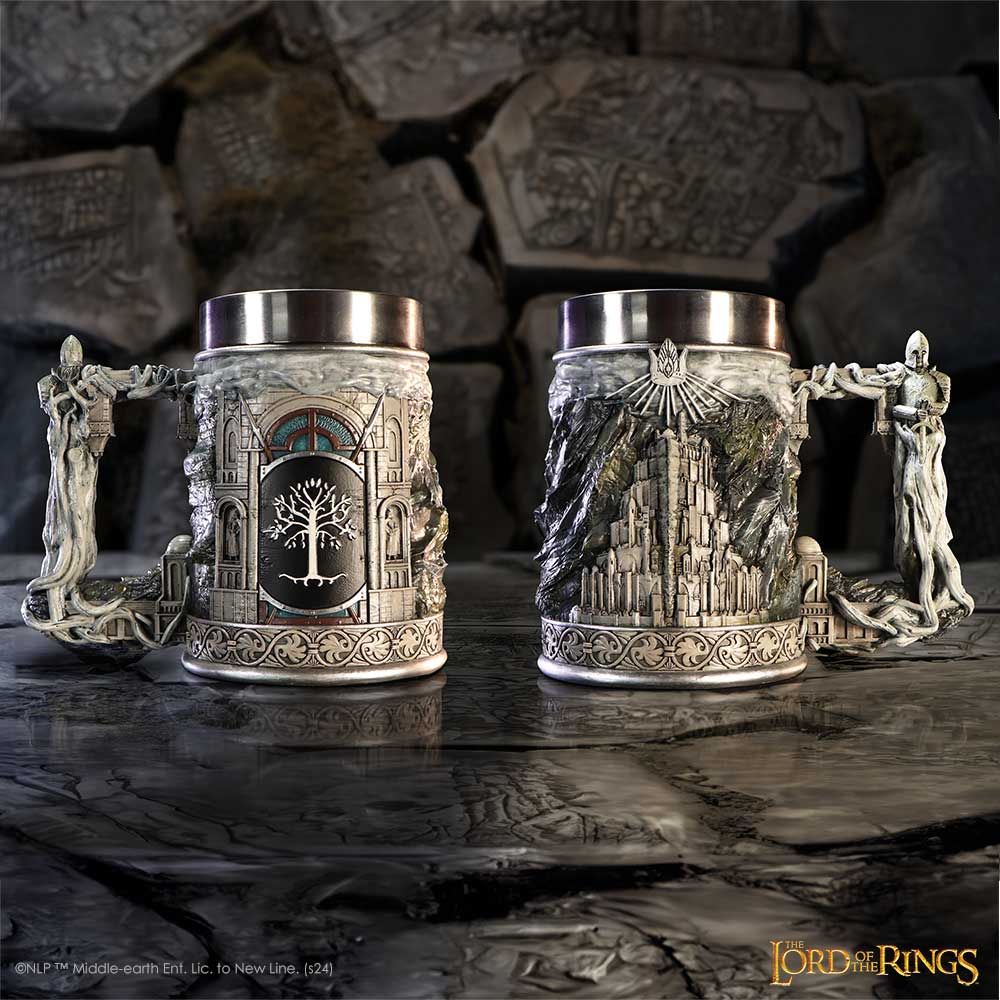 Lord of the Rings Gondor Sculpted Stainless Steel Tankard
