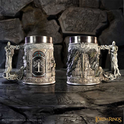 Lord of the Rings Gondor Sculpted Stainless Steel Tankard