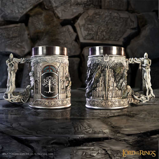 Lord of the Rings Gondor Sculpted Stainless Steel Tankard