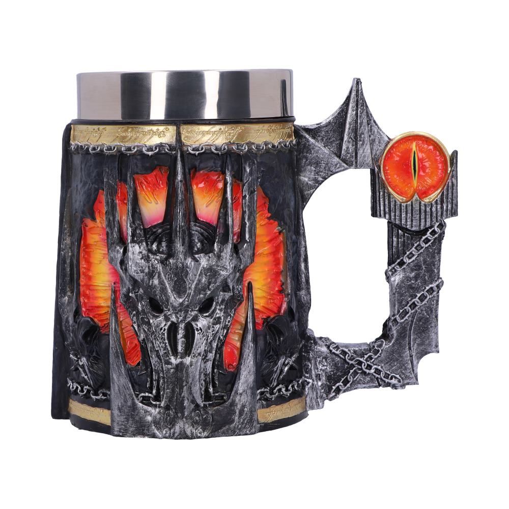 Lord of the Rings Sauron Sculpted Stainless Steel Tankard