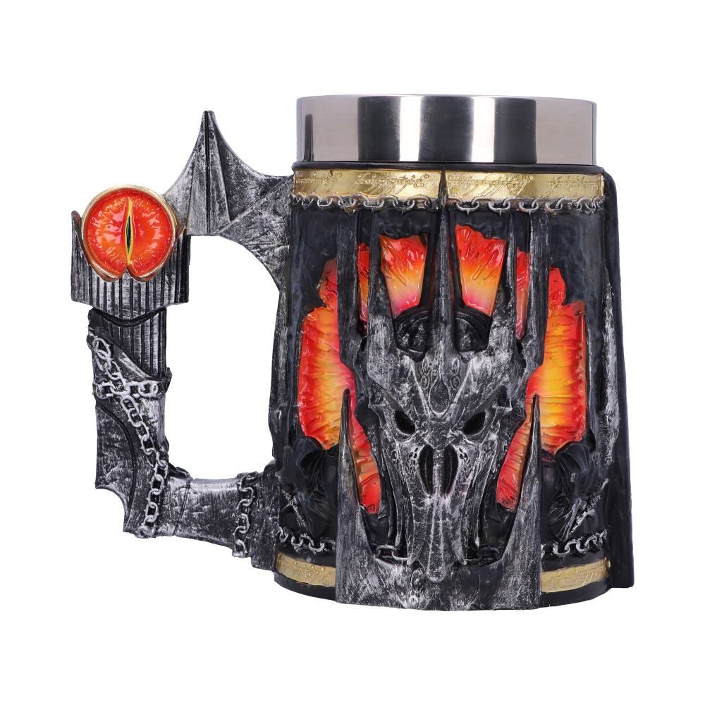 Lord of the Rings Sauron Sculpted Stainless Steel Tankard