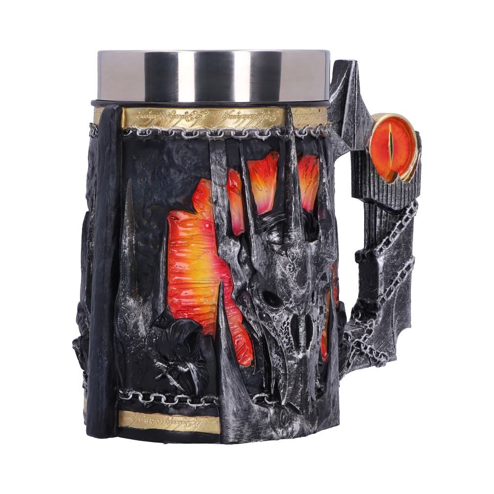 Lord of the Rings Sauron Sculpted Stainless Steel Tankard