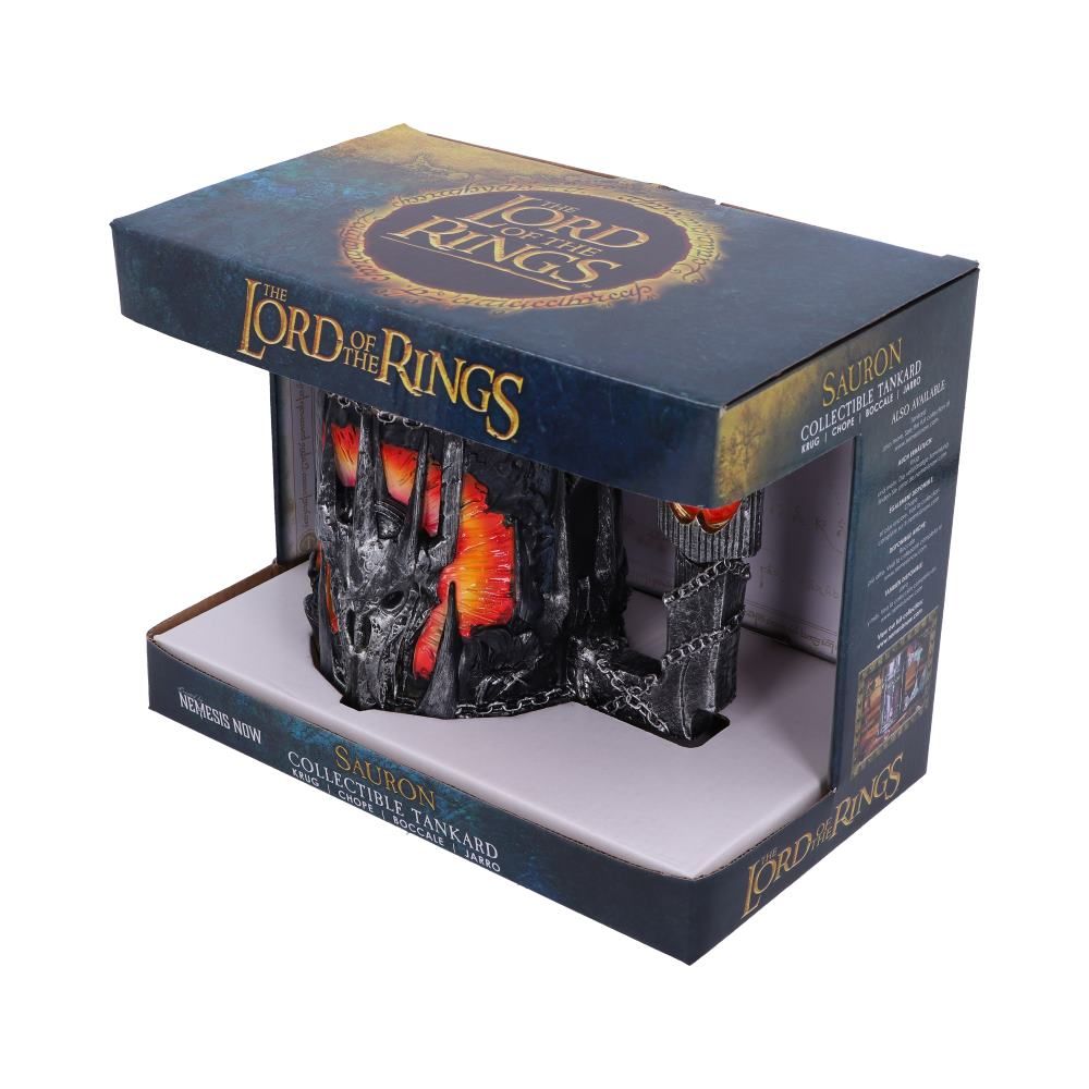 Lord of the Rings Sauron Sculpted Stainless Steel Tankard