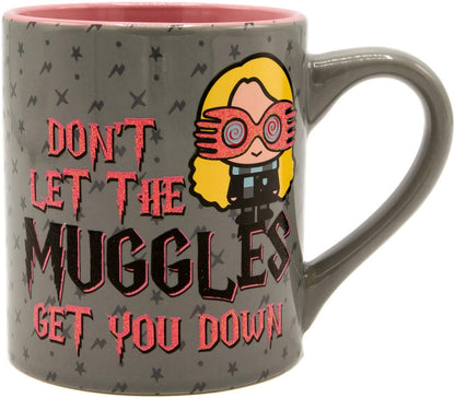 Harry Potter Luna Lovegood "Don't Let the Muggles Get You Down" 14oz. Ceramic Mug