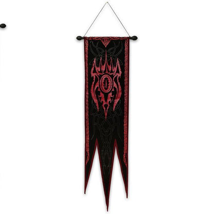 Lord of the Rings Sauron Mace and Banner Replica with One Ring