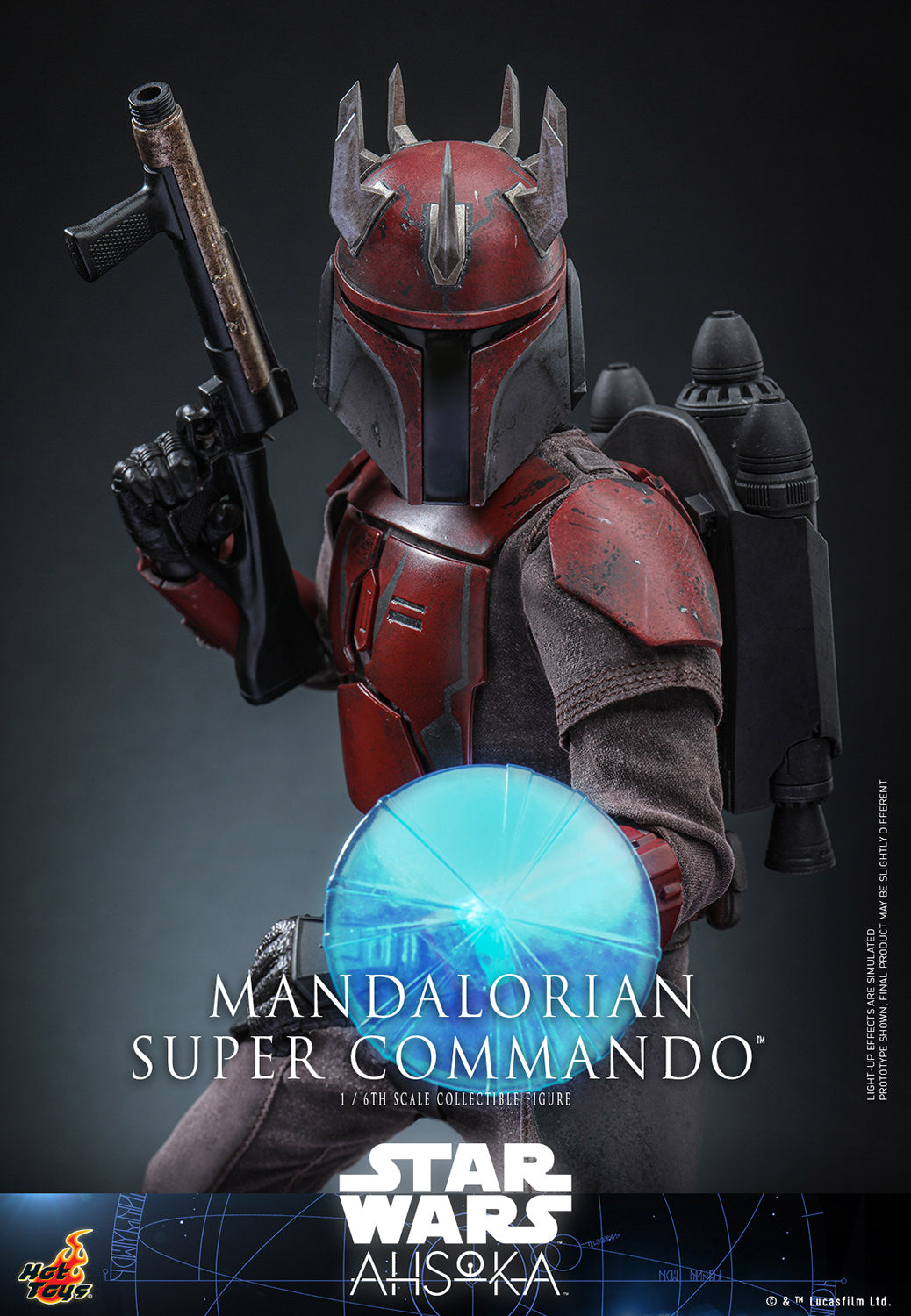 Star Wars: The Mandalorian Super Commando Captain Sixth Scale Figure by Hot Toys