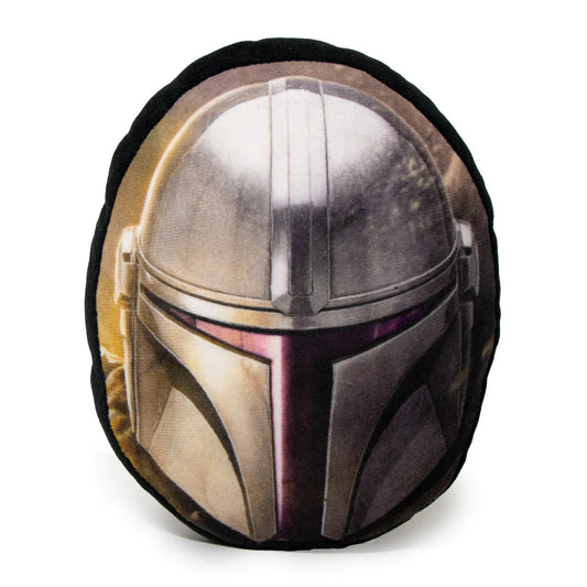 The Mandalorian Helmet (The Mandalorian) Ballistic Plush Squeaking Dog Toy