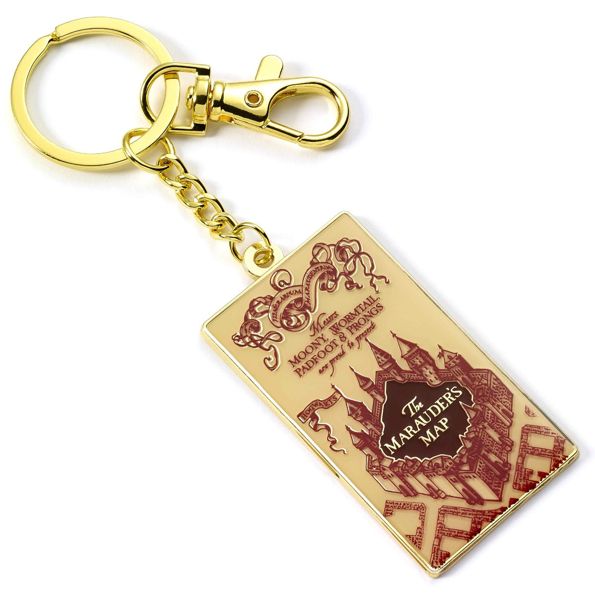 Marauder's Map (Harry Potter) Enamel Keychain