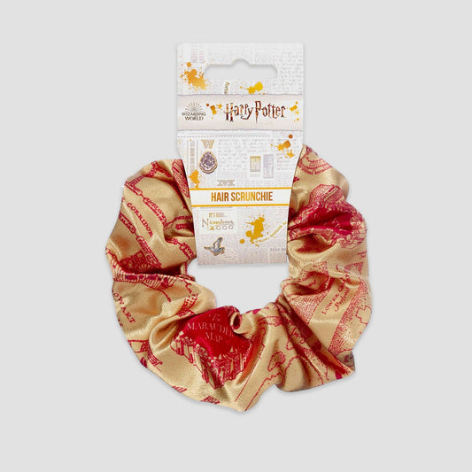 Marauder's Map (Harry Potter) Scrunchie Hair Tie