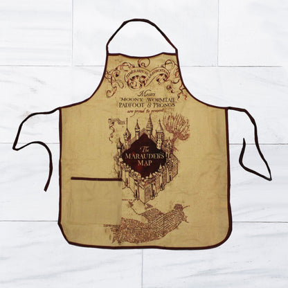 Harry Potter Marauders Map Apron