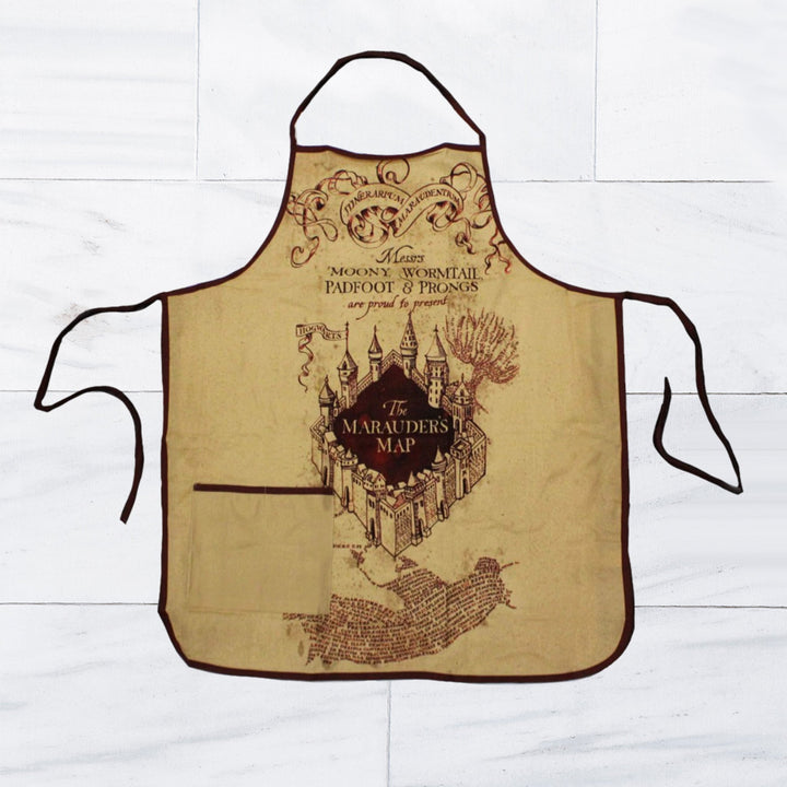 Harry Potter Marauders Map Apron