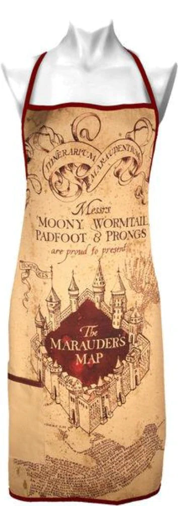 Harry Potter Marauders Map Apron