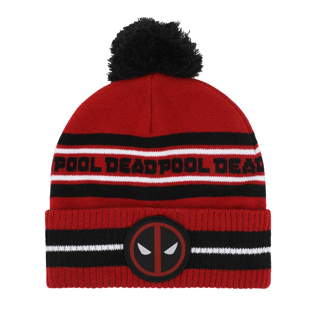 Marvel Deadpool Pom Knit Hat