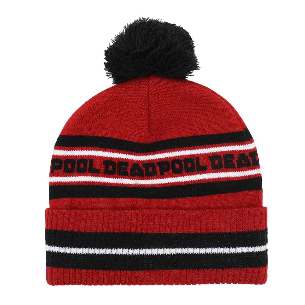 Marvel Deadpool Pom Knit Hat
