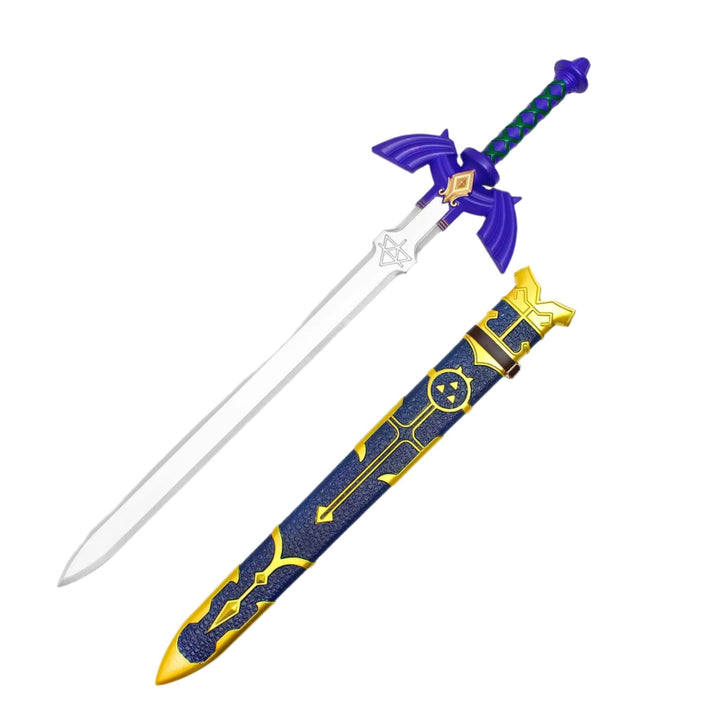 Master Sword &amp; Scabbard (Legend of Zelda) Foam Version Prop Replica Sword