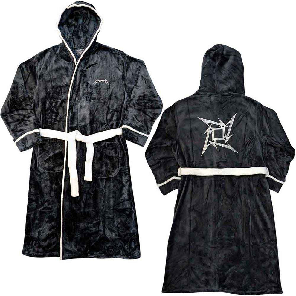 Metallica Load/Reload Ninja Star Plush Robe – Heroic Fandoms
