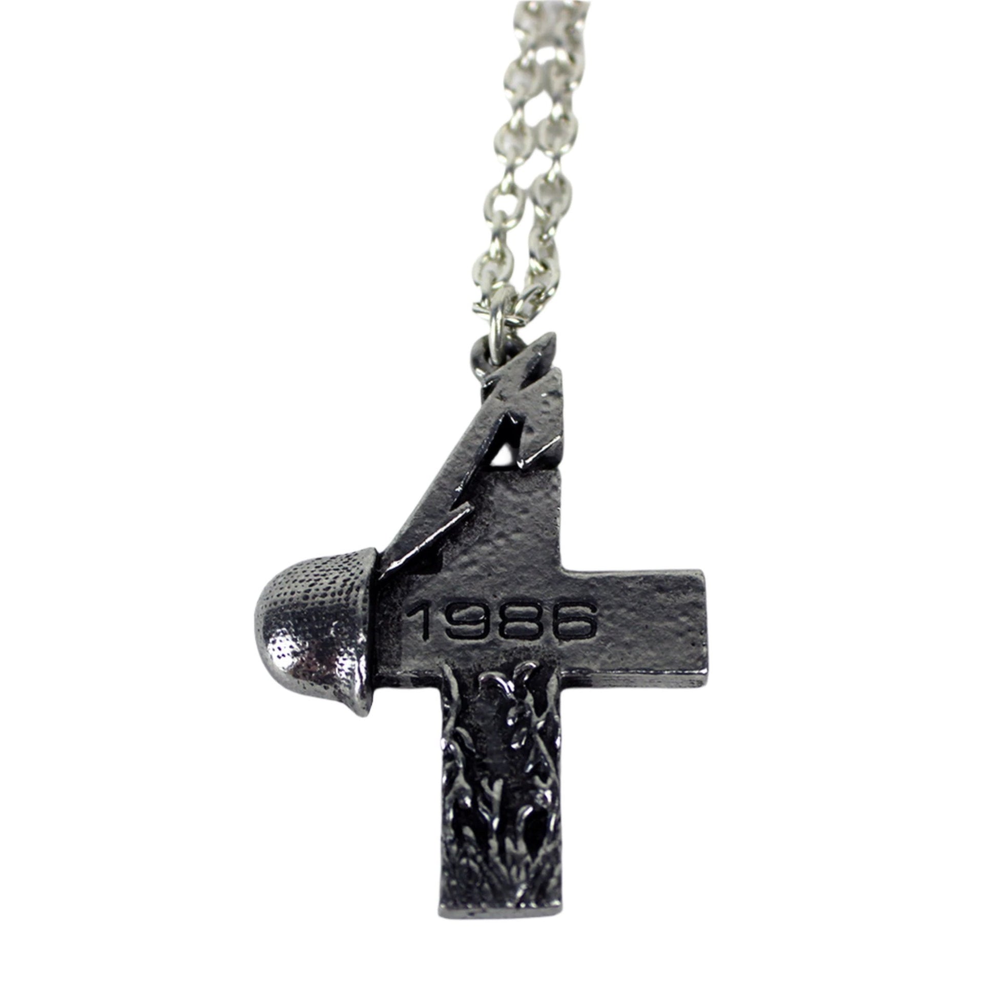 Metallica Master of Puppets 1986 Cross Necklace
