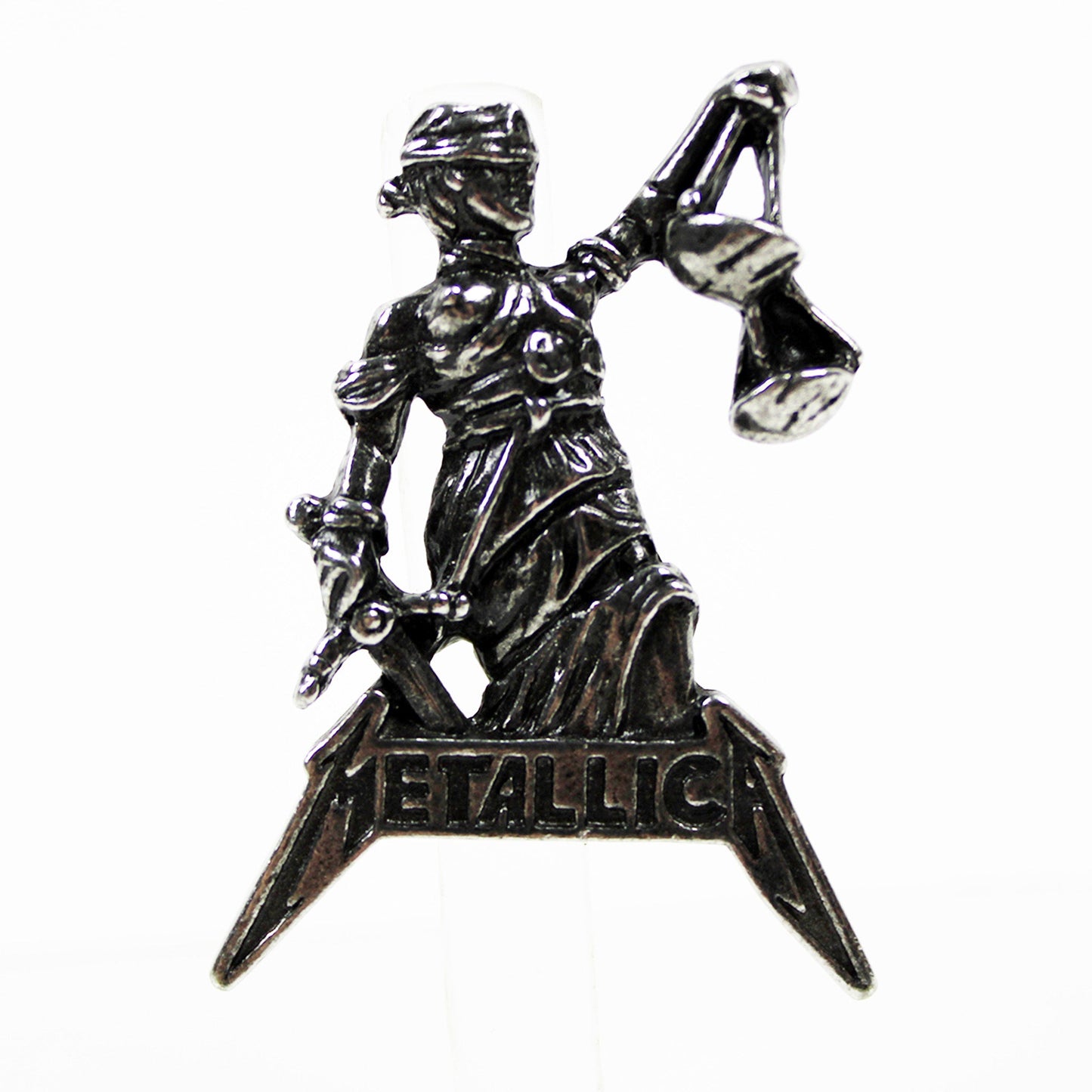 Metallica 'Justice For All' Pewter Pin