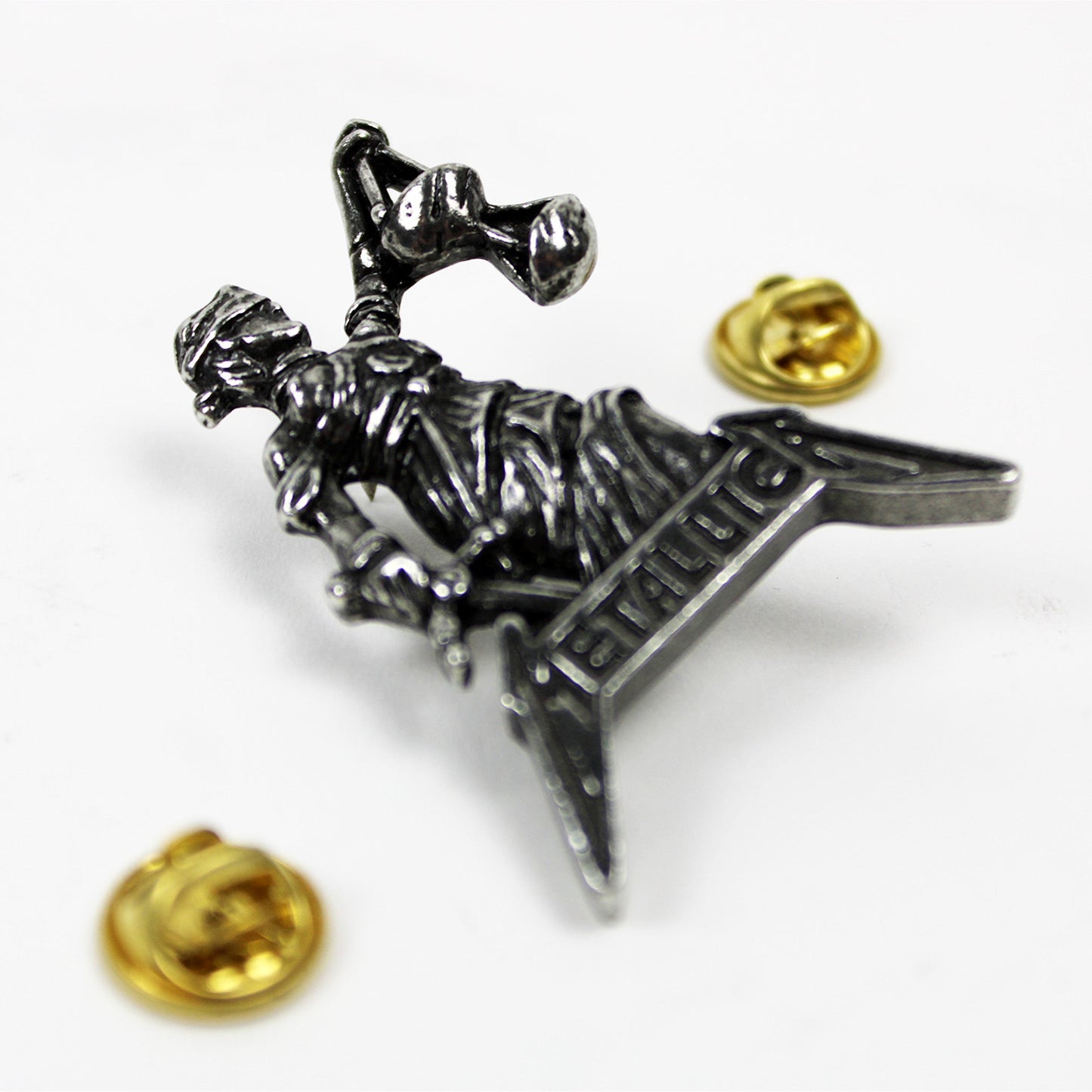 Metallica 'Justice For All' Pewter Pin