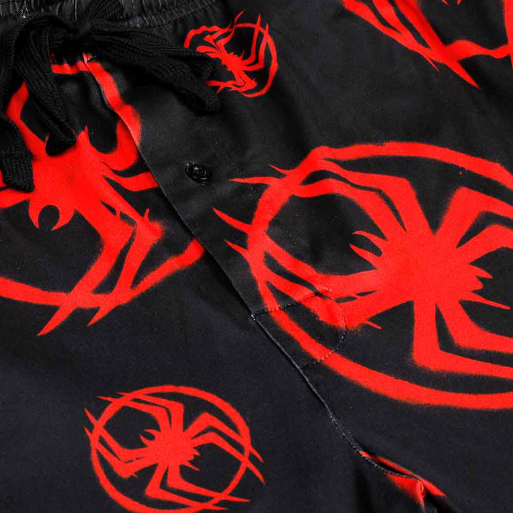 Miles Morales Spider-Man Marvel Across the Spider-Verse Sleep Pajama Pants