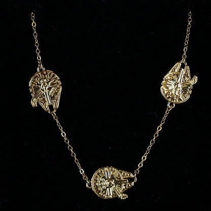 Millennium Falcon (Star Wars) Multi-Charm Necklace