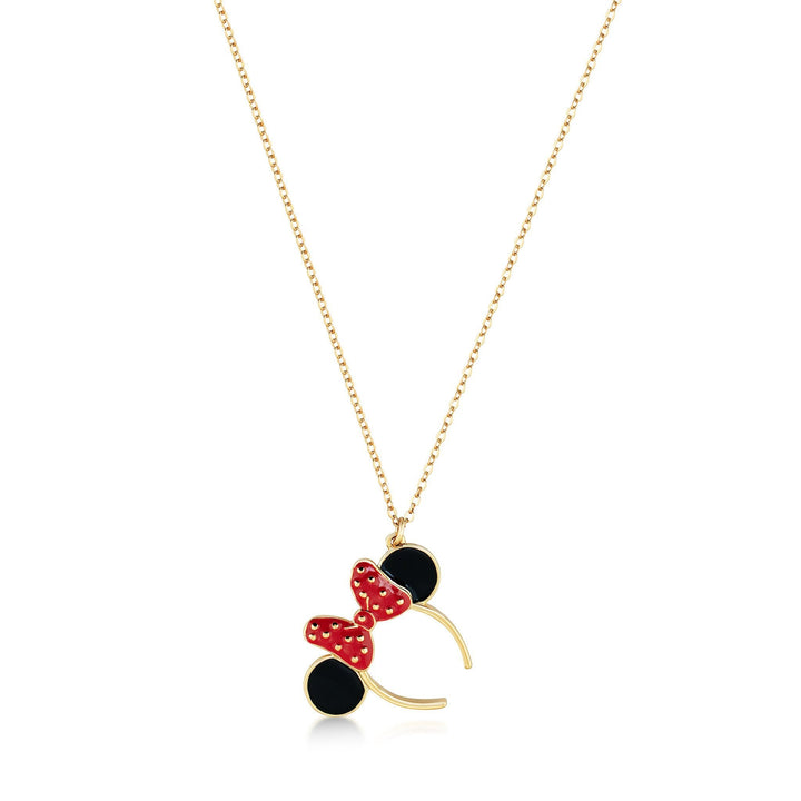 Minnie Mouse Ears Necklace
