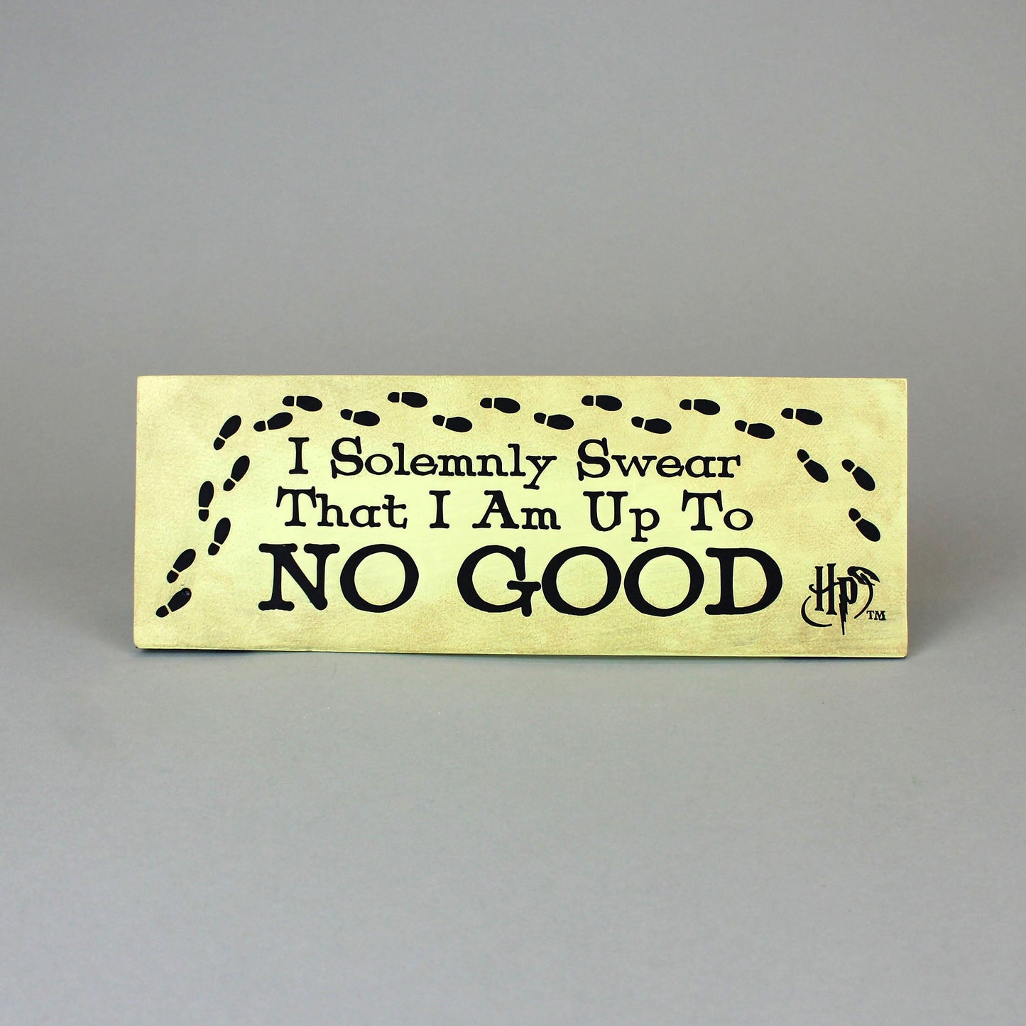 'I Solemnly Swear' Harry Potter Resin Desk Sign