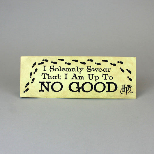 'I Solemnly Swear' Harry Potter Resin Desk Sign