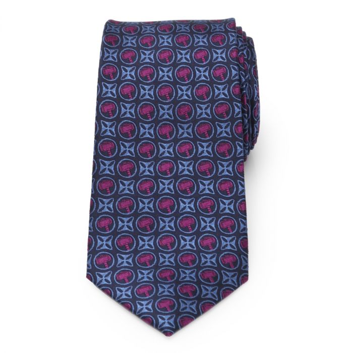 Thor Hammer Mjolnir (Marvel) Fine Neck Tie