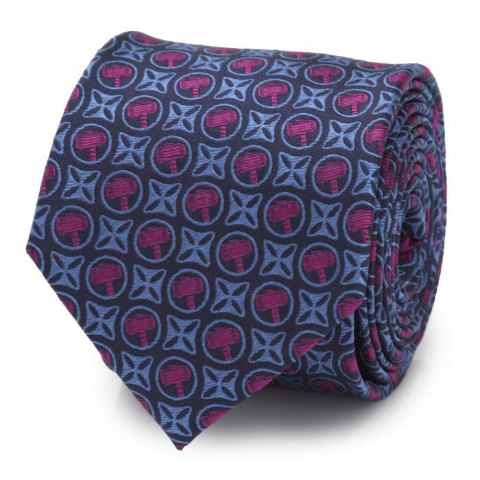 Thor Hammer Mjolnir (Marvel) Fine Neck Tie