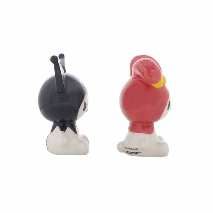 My Melody &amp; Kuromi Sculpted Salt &amp; Pepper Shaker Set
