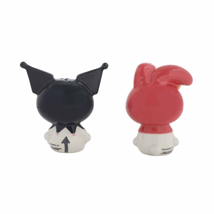 My Melody &amp; Kuromi Sculpted Salt &amp; Pepper Shaker Set