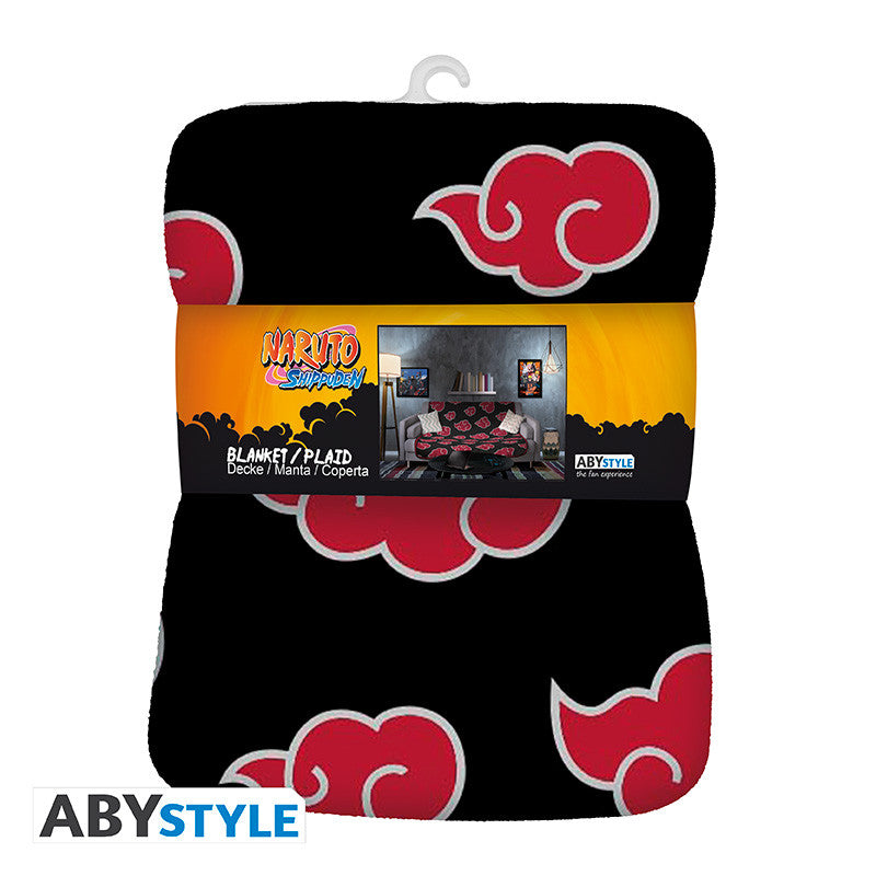 NARUTO SHIPPUDEN Akatsuki Red Cloud Blanket