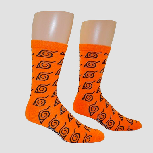 Naruto Hidden Leaf Village AOP Unisex Crew Socks