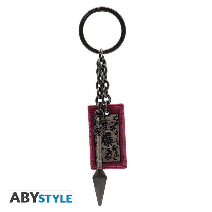 NARUTO SHIPPUDEN Kunai &amp; Explosive Tag 3D Keychain