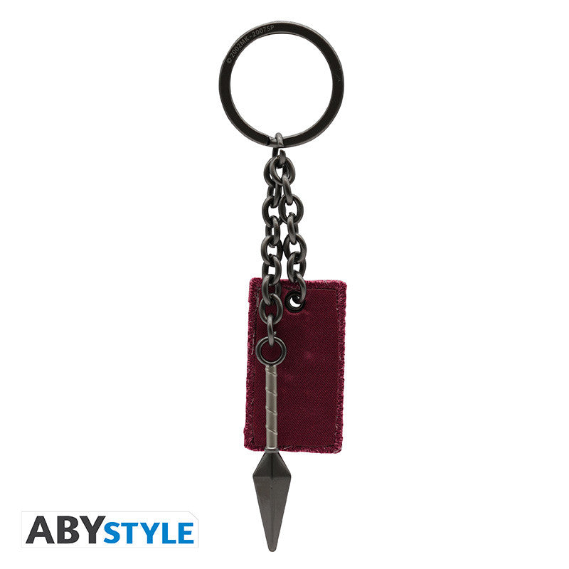 NARUTO SHIPPUDEN Kunai &amp; Explosive Tag 3D Keychain