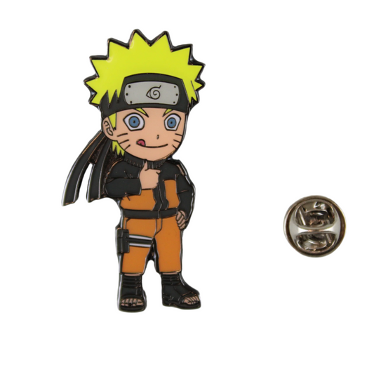 Thumbs Up Chibi Naruto (Naruto) Metal Enamel Pin