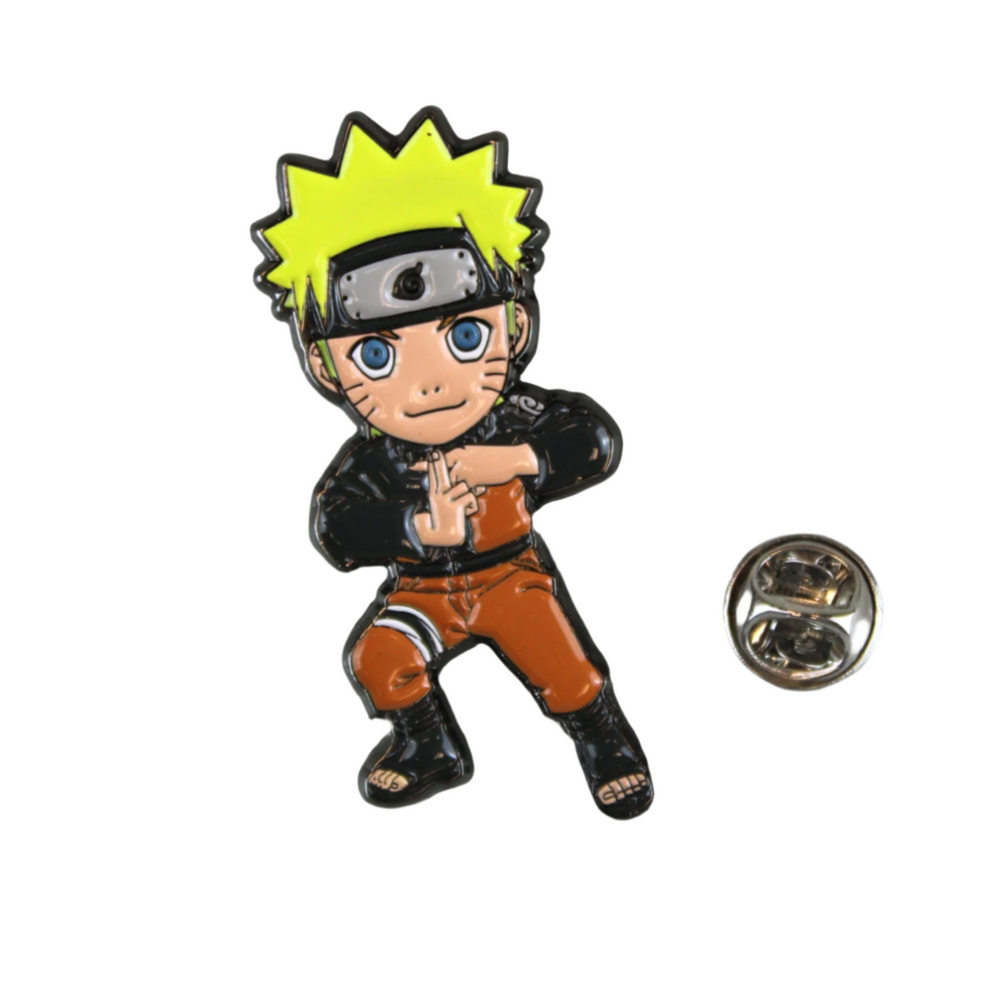 Chibi Ninjutsu Naruto (Naruto Shippuden) Metal Enamel Pin