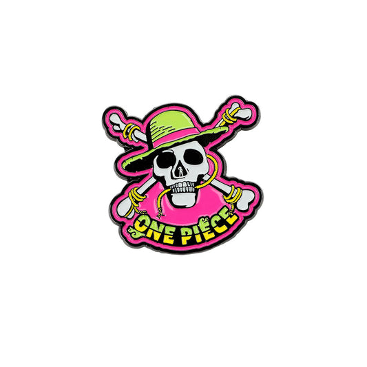 One Piece Luffy Straw Hat Crew Enamel Pin 4-Pack