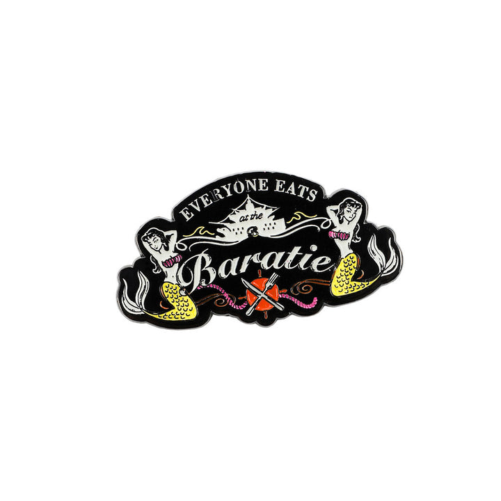 One Piece Luffy Straw Hat Crew Enamel Pin 4-Pack