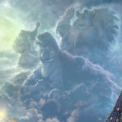 Peter Pan "Fly to Neverland" Thomas Kinkade Framed Art Print