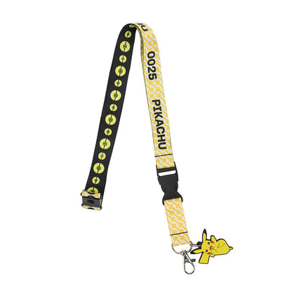 Pikachu Kanto Region Pokemon Breakaway Lanyard