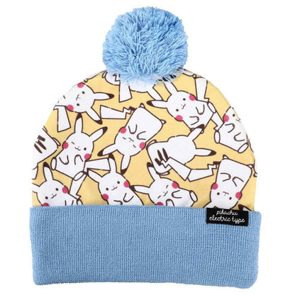 Pokemon Chibi Pikachu Pastel Pom Beanie Hat