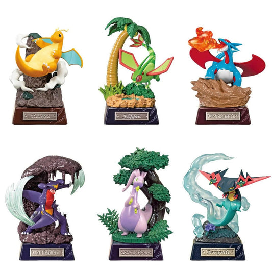 Pokemon: Pocket Statues Dragon Type Collection Blind Box Gashapon Mini Figures (Set of 6)