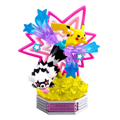 Pokemon: Neon Party Series Re-ment Gashapon Blind Box Mini Figures (Set of 6)